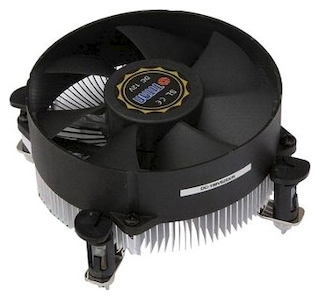 Вентилятор Titan DC-156V925X/RPW Soc-1150/1155/1156 4pin 12-36dB Al 95W 267g клипсы низкопрофильный