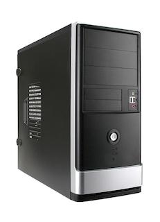 Корпус INWIN IW-EAR-002BS Black-Silver 450W USB/Audio ATX