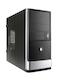 Корпус INWIN IW-EAR-002BS Black-Silver 450W USB/Audio ATX