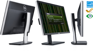 Монитор Dell 27" U2713HM Silver IPS LED 8ms 16:9 DVI HDMI HAS Pivot 2M:1 350cd 178гр 178гр 2560x1440