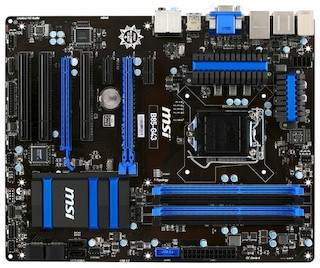 Материнская плата MSI B85-G43 Socket-1150 Intel B85 DDR3 ATX AC`97 8ch(7.1) GbLAN SATA3 VGA+DVI+HDMI