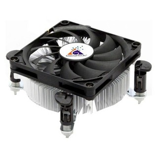 Вентилятор GlacialTech Igloo i630 Silent Soc-1155/1156 Al Sleeve 2000RPM Push-pin 3pin 73W OEM