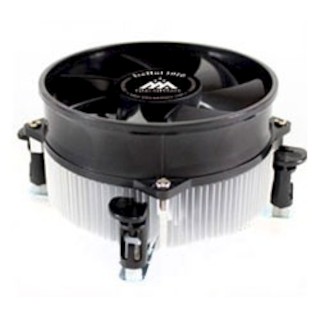 Вентилятор GlacialTech IceHut 1010PWM Soc-1155/1156 Al Sleeve PWM Push-pin 4pin 95W OEM