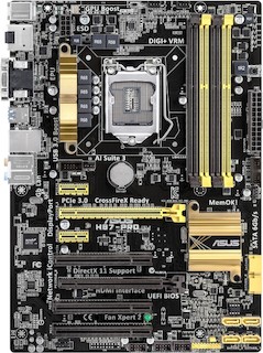 Материнская плата Asus H87-PRO Socket-1150 Intel H87 DDR3 ATX AC`97 8ch(7.1) GbLAN SATA3 VGA+HDMI