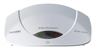 Ресивер DVB-T2 Rolsen RDB-511NW Белый