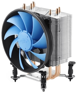 Вентилятор Deepcool GAMMAXX 300 Soc-1150/1155/1156/AM3+/FM1/FM2 4pin 18-21dB Al+Cu 130W 473g клипсы
