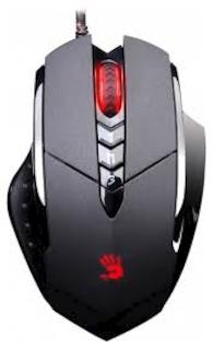 Беспроводная мышь A4 Bloody V7 Activated черный (3200dpi) USB игровая
