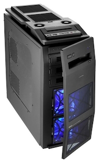 Корпус GMC H-100 Black (w/o PSU)