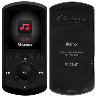 Плеер Flash Ritmix RF-4700 4Gb black