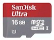 Флеш карта microSDHC 16Gb Class10 Sandisk SDSDQU-016G-U46A +adapter