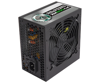 Блок питания 500 Вт ATX ZALMAN (ZM500-LX) APFC, ATX 2.31, 120mm FAN, 4x HDD + 6x SATA + 2x PCIE 6pin, black, RTL