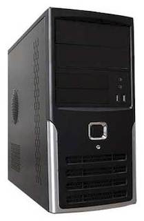 Корпус Winsis WN-06 (w/o PSU) MicroATX, usb 2.0, audio, 80mm fan, Silver/Black