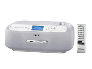 Аудиомагнитола Sony ZS-R100CP серый