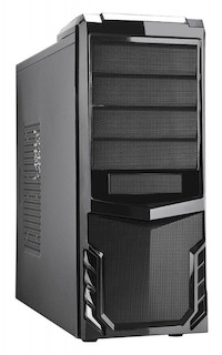 Корпус Formula FA-002B черный 500W ATX 1*80mm fan 2*USB2.0 2*USB3.0 audio screwless