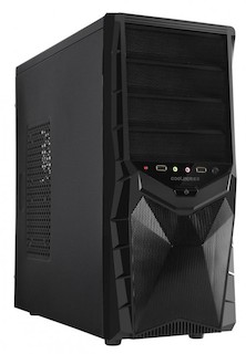 Корпус Formula FA-011B черный 500W ATX 1*80mm fan 2*USB3.0 audio screwless