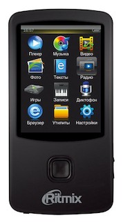 Плеер Flash Ritmix RF-7100 8Gb black