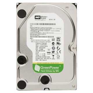 Жесткий диск WD Original SATA-III 3Tb WD30EURX AV-GP (5400rpm) 64Mb 3.5"
