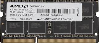 Память SO-DDR3 8Gb 1866MHz AMD (AE38G1869S2-UO) OEM