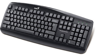 Клавиатура Genius KB-110 (USB), black, color box