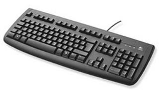 Клавиатура Logitech Deluxe 250 black PS/2 oem (967642-0112)