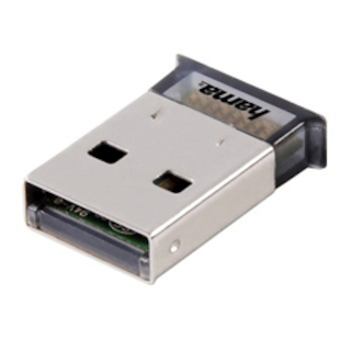 Адаптер Bluetooth Nano, версия 3.0+EDR класс 2, до 3 Мбит/с, диапазон до 10 метров, USB 2.0, Hama