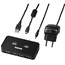 Хаб USB Hama H-39859 Концентратор USB 2.0 1:7 активный черный