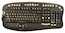 Клавиатура Oklick 770L black mmedia (USB+PS/2)+USB port