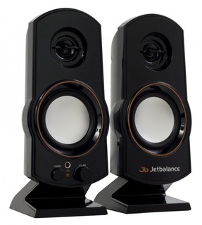 Колонки Jetbalance JB-135 2.0 черные (7W)