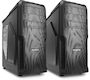 Корпус Zalman Z3 PLUS Black Mid Tower, ATX, USB3.0, 120mm Fan x4, fan controller, видео карты до 360мм, SSD support, Arcilic side panel, black color