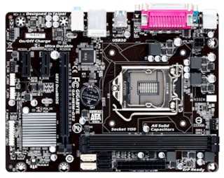 Материнская плата Gigabyte GA-H81M-DS2 Socket-1150 Intel H81 DDR3 mATX AC`97 8ch(7.1) GbLAN SATA3 VG