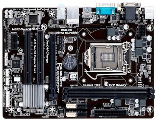 Материнская плата Gigabyte GA-H81M-S2PV Socket-1150 Intel H81 DDR3 mATX AC`97 8ch(7.1) GbLAN SATA3 V