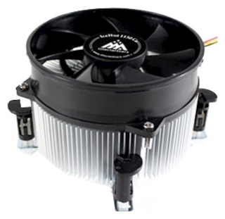 Вентилятор GlacialTech 1150CU Silent Soc-1156/1155 1500rpm 95W 20dBa втулка Al+медь ОЕМ