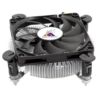 Вентилятор GlacialTech Igloo i620 Light Soc-1156/1155 2600rpm 62W 25.8dBa Low Profile 29mm втулкаОЕМ