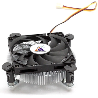 Вентилятор GlacialTech Igloo i620 PWM Soc-1156/1155 800-3600rpm 65W 34.2dBa Low Profile 29mm вту ОЕМ