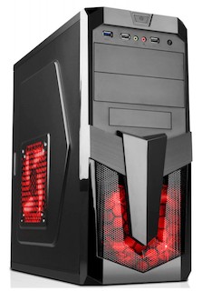 Корпус Accord P-25B черный w/o PSU mATX 1*90mm fan 2*USB2.0 audio