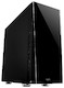Корпус NZXT H230 черный w/o PSU ATX SECC 2*120mm fan 2*USB3.0 audio screwless bott PSU