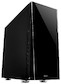Корпус NZXT H230 черный w/o PSU ATX SECC 2*120mm fan 2*USB3.0 audio screwless bott PSU