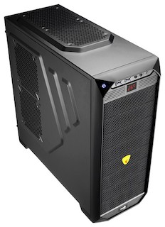 Корпус Aerocool VS-92 черный w/o PSU mATX 1*120mm fan 2*USB3.0 audio HD screwless