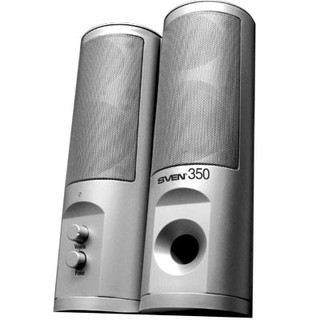 Колонки Sven 350 (3W*2 RMS) серебро