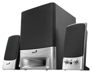 Колонки Genius SW-S2.1 900 black/silver