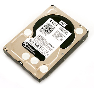 Жесткий диск WD Original SATA-III 4Tb WD4003FZEX Black (7200rpm) 64Mb 3.5"