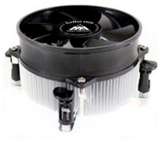 Вентилятор GlacialTech 1010Silent Soc-1156/1155 1500rpm 82W 20dBa втулка ОЕМ