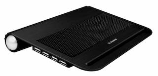 Подставка для ноутбука Xilence V12 black 12" 2хUSB (COO-XPLP-V12.B)