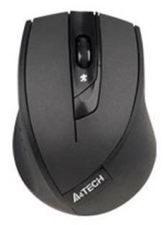 Беспроводная мышь A4 Tech G9-600 X-FAR Glass Run USB Black