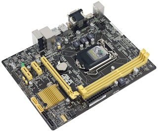 Материнская плата Asus H81M-A Socket-1150 Intel H81 DDR3 mATX AC`97 8ch(7.1) GbLAN SATA3 VGA+DVI+HDMI RTL