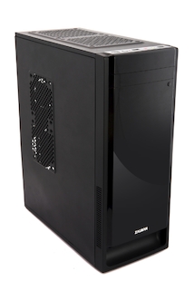 Корпус Zalman ZM-T2 new Mini Tower, USB3.0, 120mm rear fan, 120mm LED front fan (optional), 2x HDD, 3x SSD, 270mm video card, black color