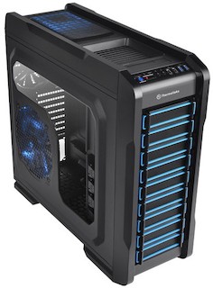Корпус Thermaltake VP400M1W2N Chaser A71 черный w/o PSU ATX SECC 1*120mm 3*200mm fan 2*USB2.0 2*USB3