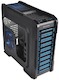 Корпус Thermaltake VP400M1W2N Chaser A71 черный w/o PSU ATX SECC 1*120mm 3*200mm fan 2*USB2.0 2*USB3