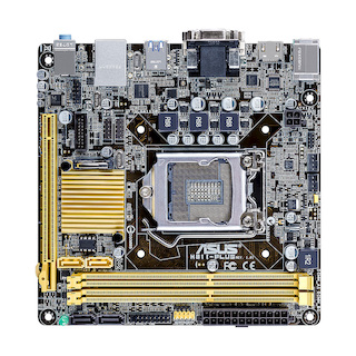 Материнская плата Asus H81I-PLUS Socket-1150 Intel H81 DDR3 mini-ITX AC`97 8ch(7.1) GbLAN SATA3 VGA+
