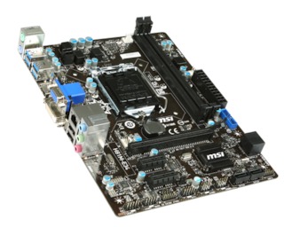 Материнская плата MSI H81M-E35 V2 Socket-1150 Intel H81 DDR3 mATX AC`97 8ch(7.1) GbLAN SATA3 VGA+DVI+HD